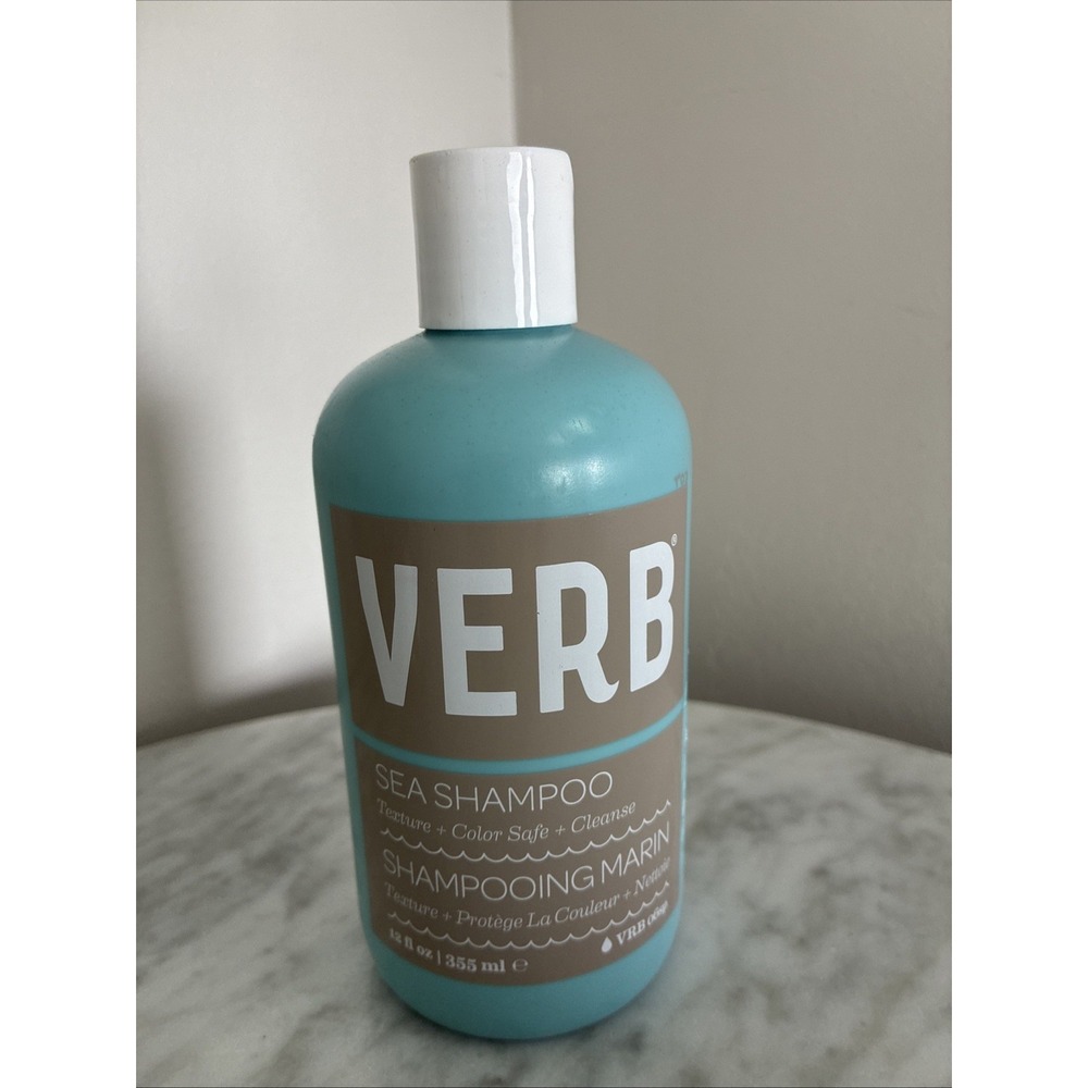 verb sea shampoo Texture-color Safe-cleanse 12.oz